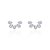 Brinco ear cuff cinco gotas tanzanita - Imagem 1
