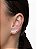 Brinco ear  cuff baguetado na prata 925 - Imagem 3