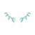 Brinco earcuff quatro gotas decrescente colombiana - Imagem 1
