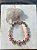 Pulseira riviera em formato flores colorida - Imagem 3