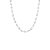 Colar fio faca navete, gota e retangular cristal - Imagem 1
