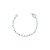Pulseira fio faca oval acqua - Imagem 1