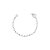 Pulseira fio faca oval cristal - Imagem 1