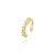 Piercing fake cravejado dourado - Imagem 1