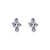 Brinco earcuff quatro gotas tanzanita - Imagem 1
