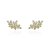 Brinco earcuff navetes citrino - Imagem 1
