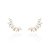 Brinco earcuff seis gotas cristal - Imagem 1