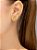 Brinco earcuff navete citrino - Imagem 2
