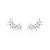 Brinco earcuff navete cristal - Imagem 1