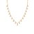 Colar com gotas cristal - Imagem 1