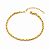 Pulseira lisa dourada - Imagem 1