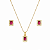 Conjunto retangular rubi - Imagem 1