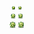 Trio de ponto de luz apple green - Imagem 1