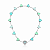 Choker de pedra fusion turmalina - Imagem 1