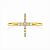 Anel com cruz cravejada - Imagem 1