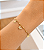 Pulseira borboleta e flores - Imagem 2