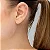 Piercing em formato de V baguetado - Imagem 2