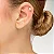 Piercing três baguete dourada - Imagem 2