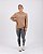Moletom sem gorro Anti Cardio Social Club - Caramelo - Imagem 8