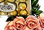 Kit Buquê Cor de Rosa pequeno + Ferrero Rocher - Imagem 3