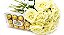 Kit Buquê de Rosas Brancas médio + Ferrero Rocher - Imagem 1
