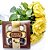 Kit Buquê Rosas Amerelas médio + Ferrero Rocher - Imagem 2