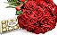 kit Buquê Rosas Vermelhas grande + Ferrero Rocher - Imagem 2