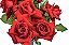 Arranjo de Rosas Vermelhas - Imagem 2