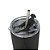 Copo Térmico Inox com Tampa Canudo Beezer 473ml - Preto - Imagem 3