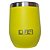 Copo Térmico Life Amarelo Com Tampa | 354ML - Imagem 1