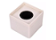 Canopla Para Microfone Cor Branca P/ Jornalista Tv Youtubers - Imagem 1