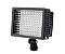 Iluminador 160 Led Profissional Ld-160 Câmeras Filmadoras Cor Da Estrutura Preto Cor Da Luz Branco-quente/branco-frio - Imagem 1