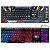 Teclado Gamer Hardline Kb-7010 Semi-mecânico Com Led - Imagem 2