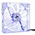 Cooler Fan Led Azul 8cm 80x25 80mm 2 Plugs 12 Volts - Imagem 3