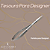 TESOURA PARA DESIGN DE SOBRANCELHAS - Imagem 1