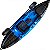Caiaque Barracuda Evolution by (Fábio Baca), cor Black Azul - Imagem 1