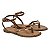 Sandália Rasteira Feminina com Enfeites Apliques REF 25014 - Imagem 1