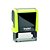 Carimbo Trodat 4911 P4 - Amarelo Neon - Imagem 1