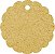 Tags Kraft 240g - Redonda Ondulada - Sem Impressão - Imagem 1