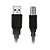 Cabo USB p/ Impressora 2.0 AM/BM 1.8Mts Preto - Plus Cable - Imagem 3