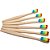 05 Escovas de Dente Ecológica Bambu - Cerdas Colors - Imagem 7