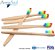 100 Escovas de Dente Ecológica Bambu - Cerdas Colors - Imagem 2