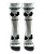 Meia Cano Alto - Jack Skellington White - Imagem 1