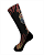Meia Cano Alto - ACDC Flames Black - Imagem 3