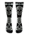 Meia Cano Alto - Skull Tribal Black - Imagem 1