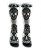 Meia Cano Alto - Skull Tribal White - Imagem 1