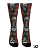 Meia  Cano Alto - Caveirão Floral - Imagem 1