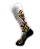 Meia  Cano Alto - Guns Arms White - Imagem 2