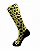 Meia  Cano Alto - Animal Print Onça Amarelo - Imagem 2
