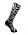 Meia  Cano Alto - Animal Print Zebra - Imagem 2